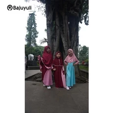 Gamis Levis Anak Perempuan Pesantren Umur 5 Tahun