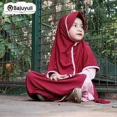 Gamis Putih Anak Perempuan SD Reseller