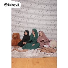 Gamis Anak Warna Navy Murah Tanggung