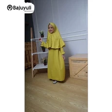 Baju Gamis Anak Perempuan TPQ Ecer