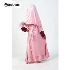 Gamis Anak Polos Niqab Reseller