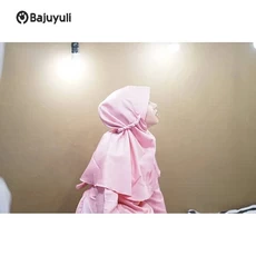 Baju Muslim Anak Putih Ngaji Tanggung