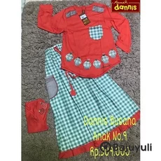 Gamis Polos Anak Syari Umur 7 Tahun