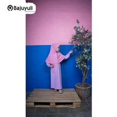 Gamis Anak Warna Hitam Pesantren Terbaru 2023