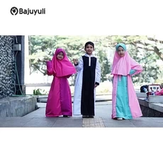 Gamis Anak Putih Murah Syari Umur 9 Tahun