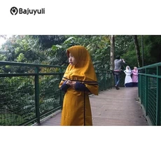 Gamis Anak Warna Navy Ngaji Umur 6 Tahun