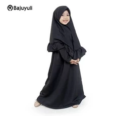 Gamis Anak Warna Navy TPQ Terbaru 2023