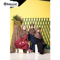 Jual Baju Muslim Anak Perempuan Lucu Pesantren Remaja