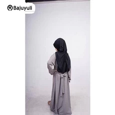 Jilbab Anak Syari Lebaran Umur 6 Tahun