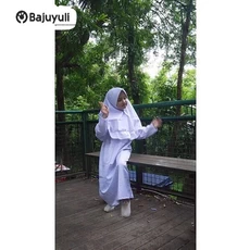 Gamis Putih Anak Rabbani SMP Remaja