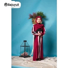 Baju Gamis Hitam Anak Murah Umur 11 Tahun