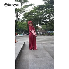 Gamis Anak Putih Murah Lebaran Umur 9 Tahun