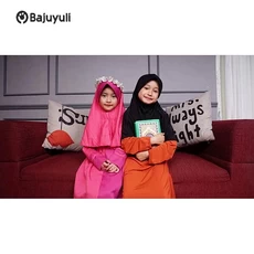 Gamis Putih Anak Perempuan Lebaran Umur 11 Tahun