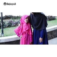 Jual Baju Muslim Anak Perempuan Lucu Santri Umur 5 Tahun
