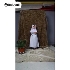 Baju Muslim Anak Putih Lebaran Umur 9 Tahun