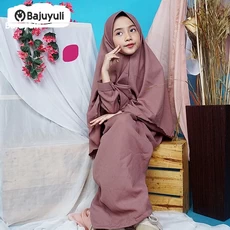 Gamis Putih Anak Rabbani Syari Tanggung