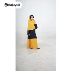 Jilbab Anak Syari SD Umur 7 Tahun