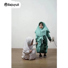 Gamis Anak Bahan Wolfis TPA Reseller