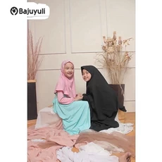 Gamis Anak Bahan Moscrepe Santri Umur 5 Tahun