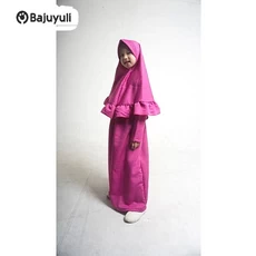 Gamis Levis Anak Perempuan Syari Umur 8 Tahun