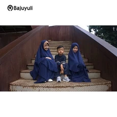 Gamis Anak Warna Navy Warna Hitam Reseller