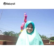 Gamis Anak Putih Niqab Terbaru