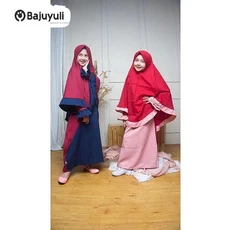 Baju Muslim Anak Putih SMP Umur 7 Tahun