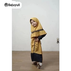 Gamis Anak Bahan Moscrepe Seragam Terbaru 2023