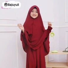 Jilbab Anak Syari Lebaran Umur 12 Tahun