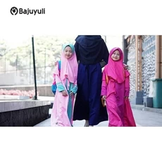 Gamis Anak Hijau Botol Pesantren Ecer