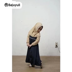 Gamis Toyobo Anak Warna Hitam Reseller