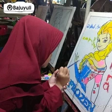 Gamis Jeans Anak Perempuan Lebaran Umur 13 Tahun