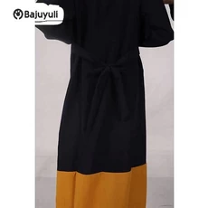 Gamis Anak Bahan Wolfis Niqab Terbaru