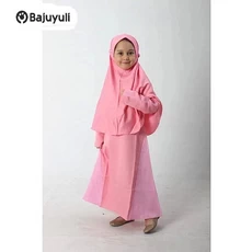 Gamis Jeans Anak Perempuan MTS Tanggung