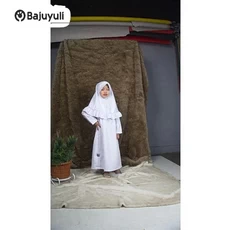 Gamis Monalisa Anak Niqab Umur 8 Tahun