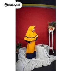Gamis Hitam Anak Perempuan MTS Ecer