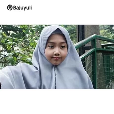 Gamis Putih Anak MTS Umur 12 Tahun