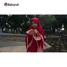 Gamis Anak Kombinasi Kotak Ngaji Reseller