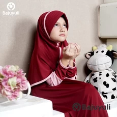 Gamis Anak Polos MTS Anak Tanggung