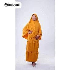 Baju Muslim Anak Putih Polos Umur 6 Tahun