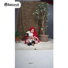 Gamis Putih Anak Perempuan SMP Umur 6 Tahun