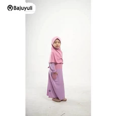 Jual Baju Muslim Anak Perempuan Lucu Niqab Umur 8 Tahun