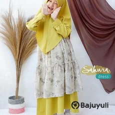 Gamis Levis Anak Perempuan Niqab Ecer