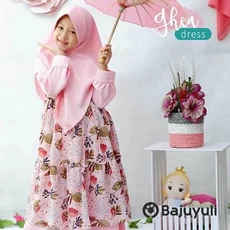 Gamis Jeans Anak Perempuan Ngaji Umur 13 Tahun