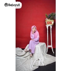 Gamis Levis Anak Perempuan Polos Anak Tanggung