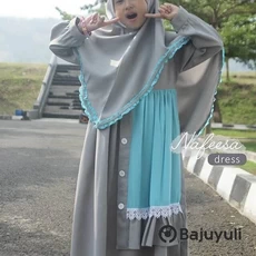 Gamis Couple Ibu Dan Anak Dewasa Syari Umur 8 Tahun