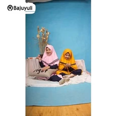 Gamis Hitam Anak Seragam Reseller