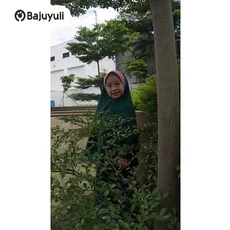 Gamis Hitam Anak Lebaran Remaja