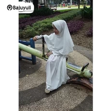 Baju Muslim Anak Putih SD Grosir