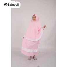 Baju Gamis Anak Syari Umur 9 Tahun